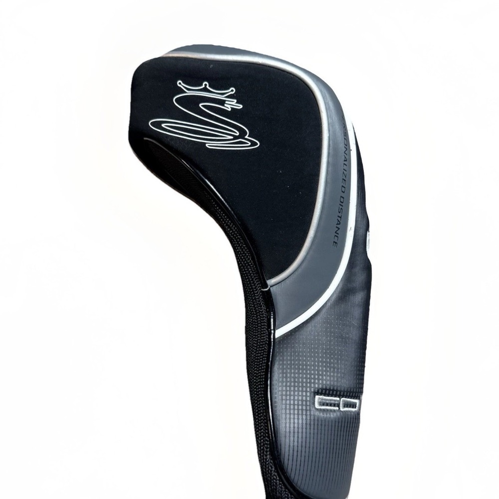 Cobra King F6 Plus Driver Headcover Black Silver Gray Golf Club Cover GUC